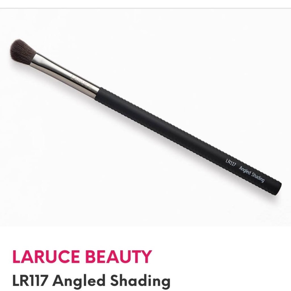 NEW Laruce Beauty LR117 - Angled Shading Eye Brush (graphite) NEW